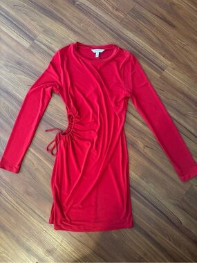 Red fitted dress by speechless